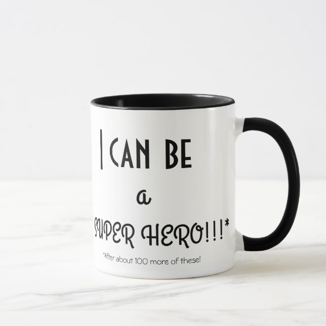 Caneca do super-herói (Direita)