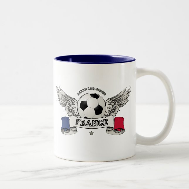 Caneca do suporte da equipa nacional do futebol de (Direita)