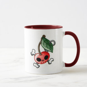 Caneca do tatuagem da cereja