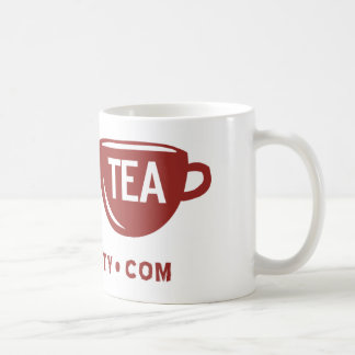 Caneca do tea party de Libertea da liberdade
