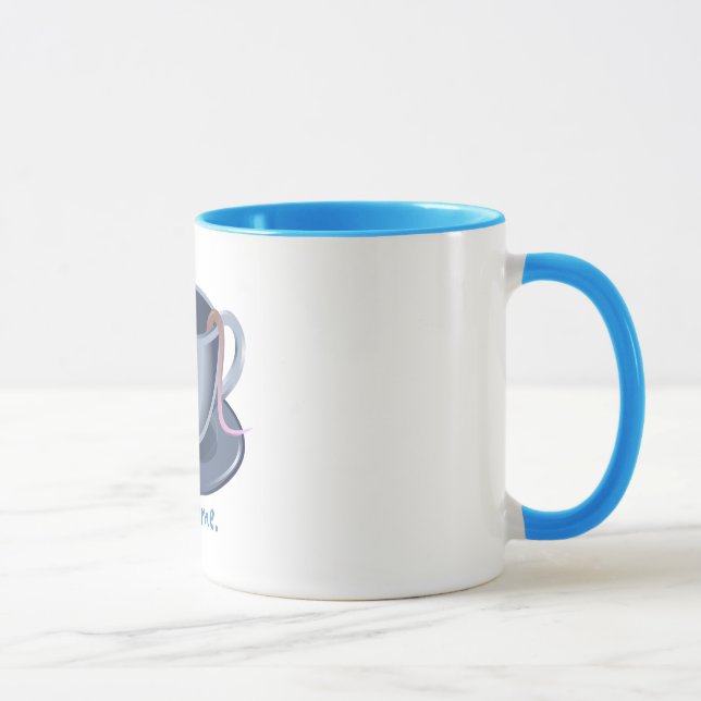 Caneca do tempo do chá do Dormouse (Direita)
