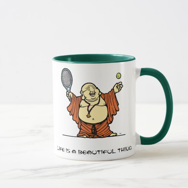 Caneca do tênis de Buddha (Direita)