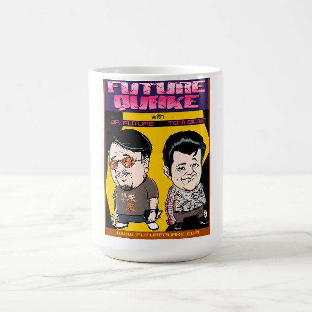 Caneca do terramoto do Doc e do TomeFuture (Centro)