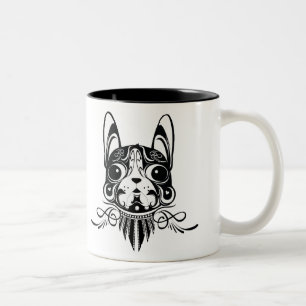 caneca do terrier de Boston do cão do doggy do