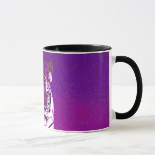 Caneca do tigre da rocha das meninas