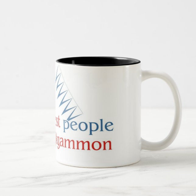Caneca do tom do amante dois da gamão (Direita)