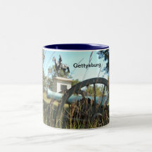 Caneca do tom do campo de batalha dois de
