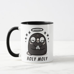 Caneca do Toupeira Santa – Brilhante Animal