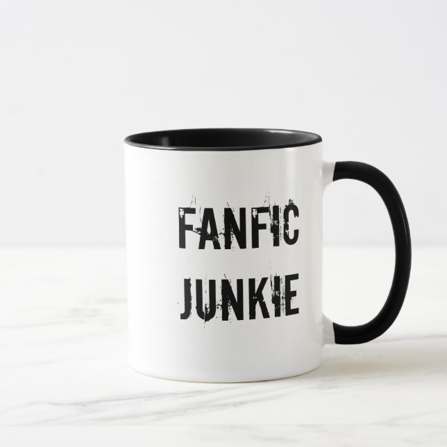 Caneca do toxicómano de Fanfic (Direita)