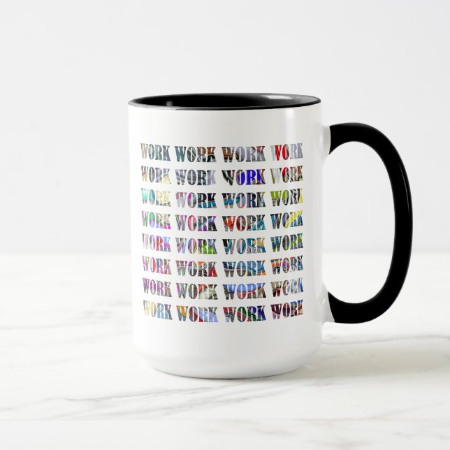 Caneca do trabalho - para o escritório, o chefe, o (Direita)