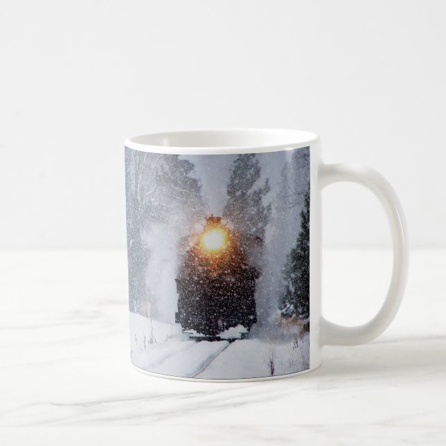 Caneca do trem do inverno (Direita)
