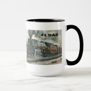 Caneca do trem para o pai #1
