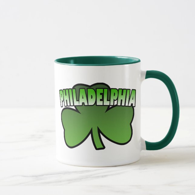 Caneca do trevo de Philadelphfia (Direita)