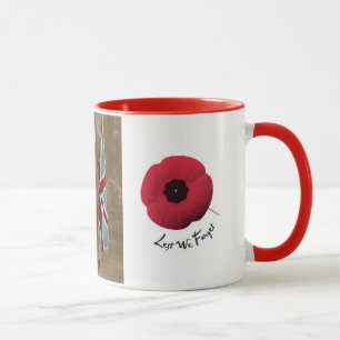 Caneca do tributo WW1. Nós recordá-los-emos