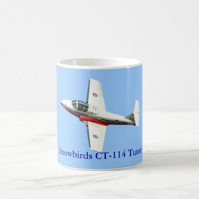 Caneca do tutor dos Snowbirds CT-114 (Centro)