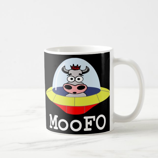 Caneca do UFO de MooFO (Direita)