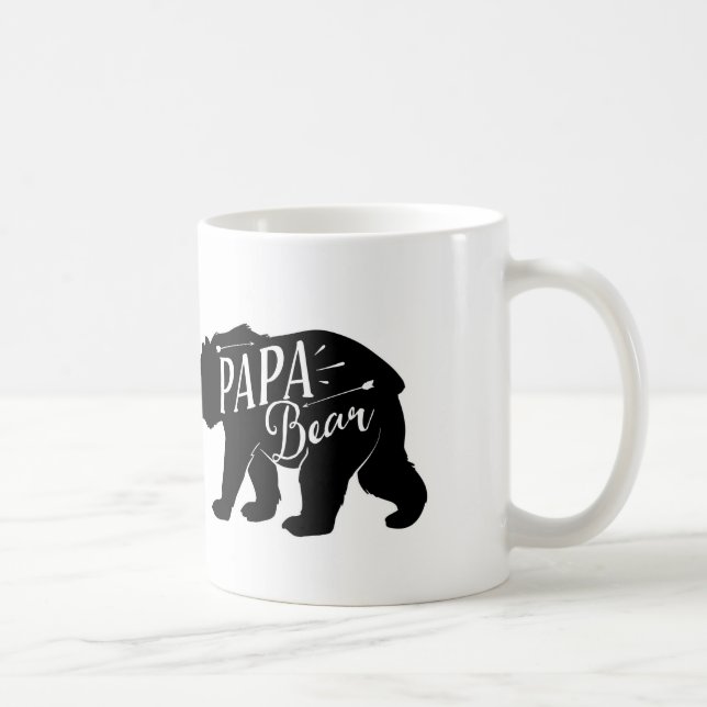 Caneca do urso da papá, copo do urso da papá, pai (Direita)