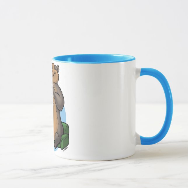 Caneca do urso & do esquilo (Direita)