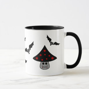 Caneca do vampiro do cogumelo