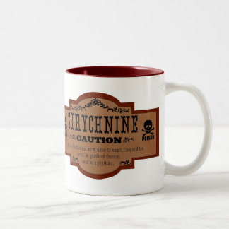 Caneca do veneno do Victorian - Strychnine