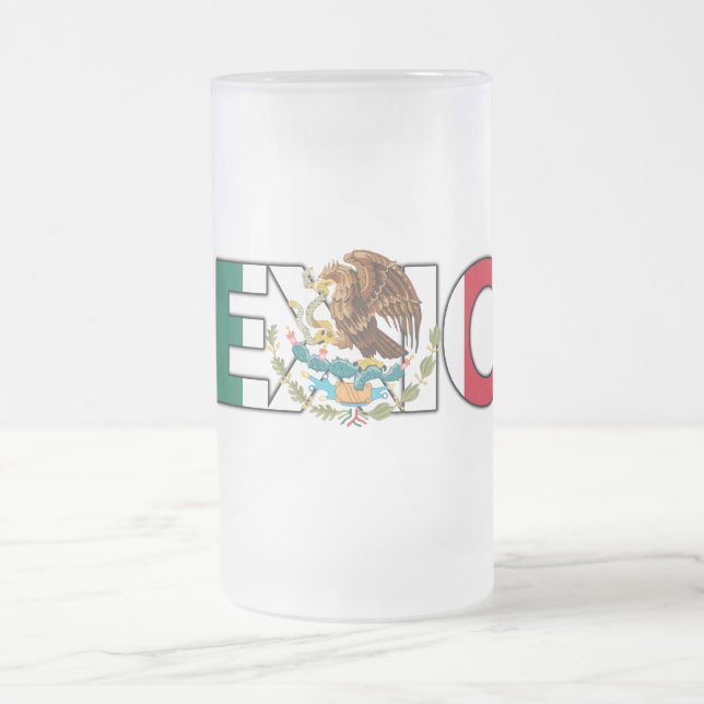 Caneca do vidro de fosco de México (Centro)