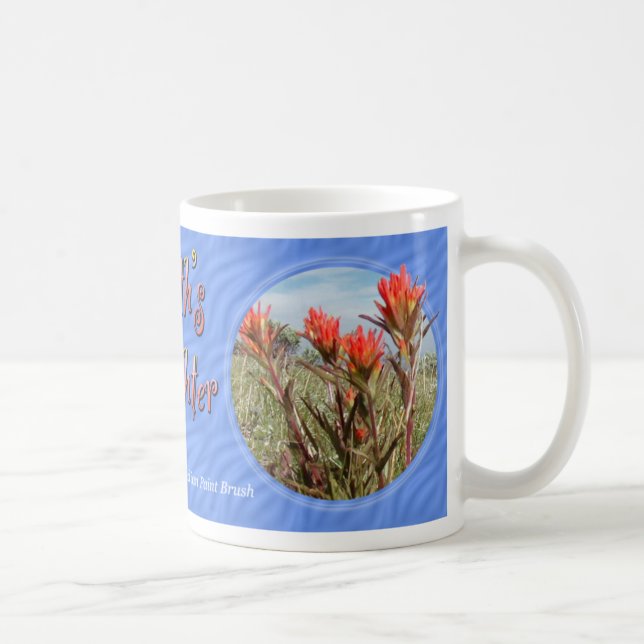 Caneca do Wildflower do pincel indiano do Dia da (Direita)