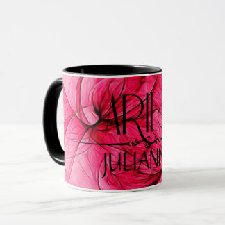 Caneca do zodíaco do sinal da estrela do Aries no