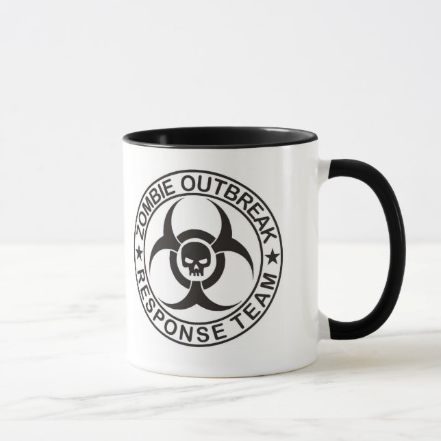 Caneca do zombi de FjBruiser (Direita)