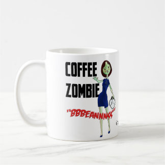 Caneca do zombi do café