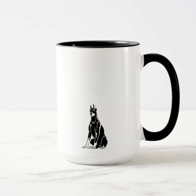 Caneca Doberman Mug (Direita)