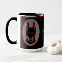 Caneca Doberman Name Café Gift Café Mug Café