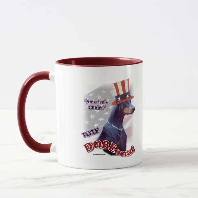 Caneca Doberman Pinscher Gifts (Esquerda)