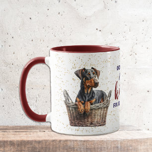 Caneca Doberman Pinscher Puppy Beija Tudo