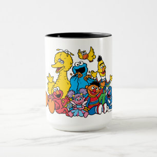 Caneca Doce Amigos da Rua Sésamo