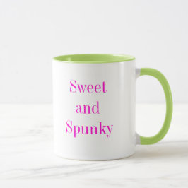 Caneca Doce E Espirituosa Fofa Sassy Divertida e Engraçad