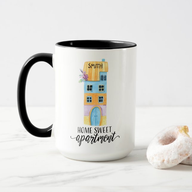 Caneca doce Home do apartamento (Com Donut)