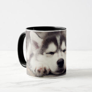 Caneca Doce Mamão Siberiano Dormindo