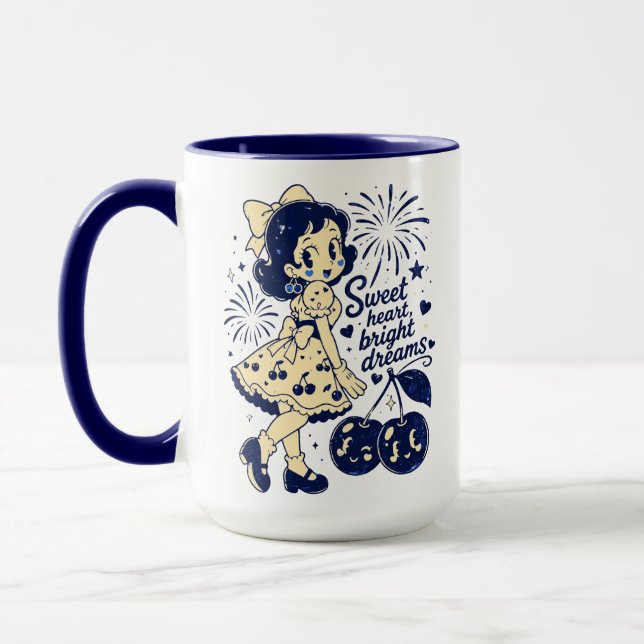Caneca Doce Quatro de Julho Dia da Independência (Esquerda)