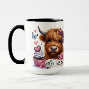 Caneca Doce Vaca das Terras Altas Valentina Desgrenhada
