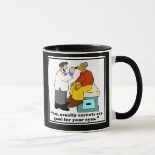 Caneca Docente Engraçado Mug ou Optometrista Mug - Comic 