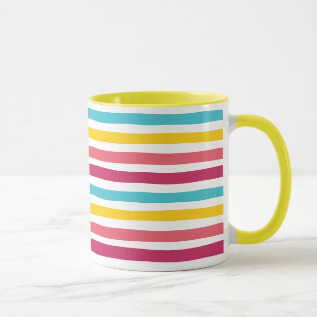 Caneca Doces listrados! Diversão Colorida (Direita)