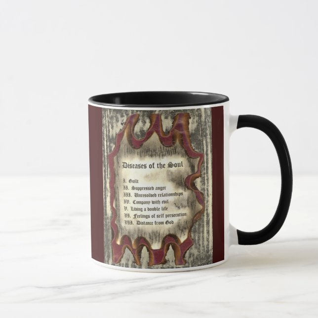 Caneca Doenças da Alma (Direita)