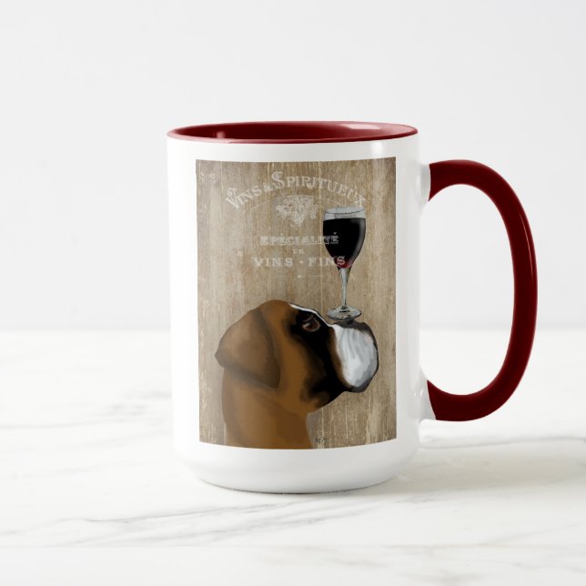 Caneca Dog Au Vin Boxer (Direita)