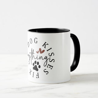 Caneca Dog Kisses Fix Everything
