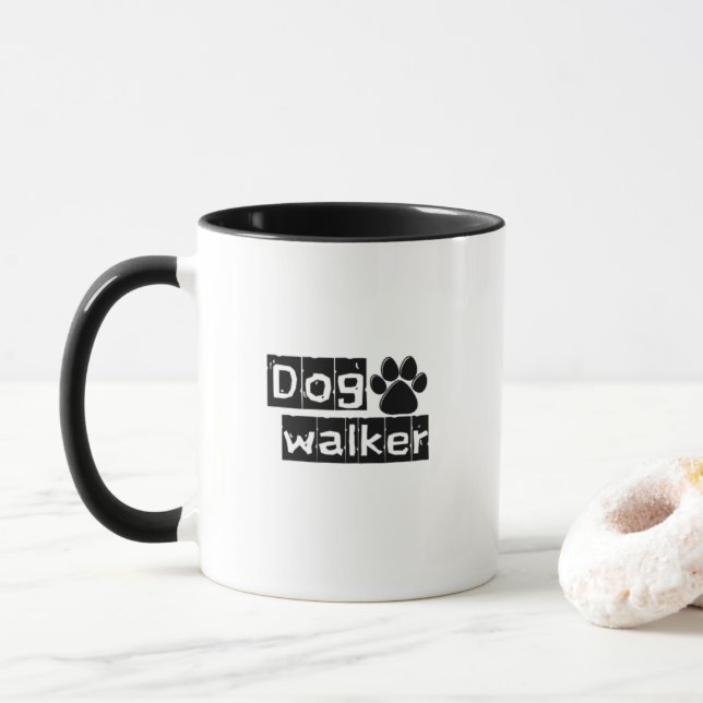 Caneca Dog Walker (Com Donut)