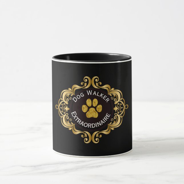 Caneca Dog Walker Extraordinaire Mug (Centro)