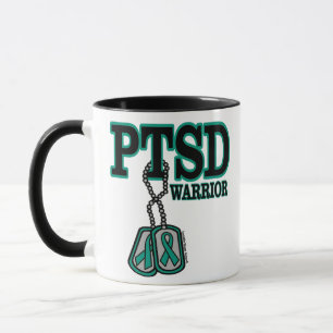Caneca Dogtags/Warrior...PTSD Mug