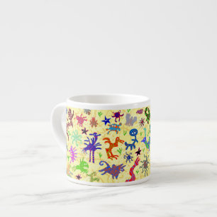 Caneca doido do café do jardim zoológico