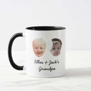Caneca Dois Bebês Personalizados Fotografando Presente Vo