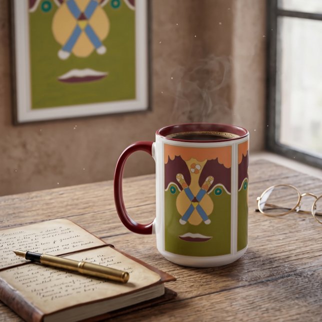 Caneca Dois de Paus (Criador carregado)